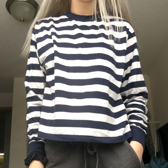 Striped Brandy Melville long sleeve t shirt - Picture 4 of 4